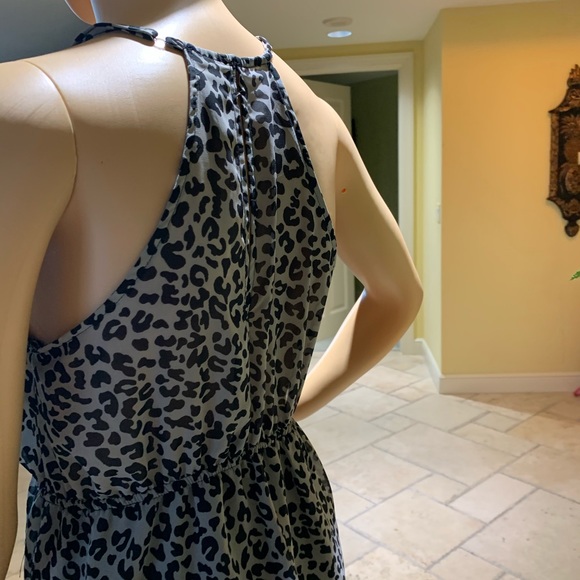 Leopard print dress size M - Picture 3 of 4